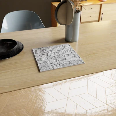 Mô hình 3D bản đồ trung tâm thành phố Houston độc đáo