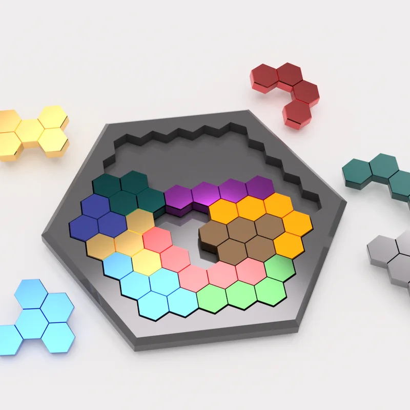 Hexagon Puzzle – Trò ghép hình lục giác thử thách