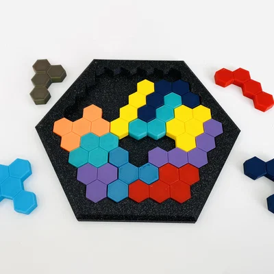 Hexagon Puzzle – Trò ghép hình lục giác thử thách