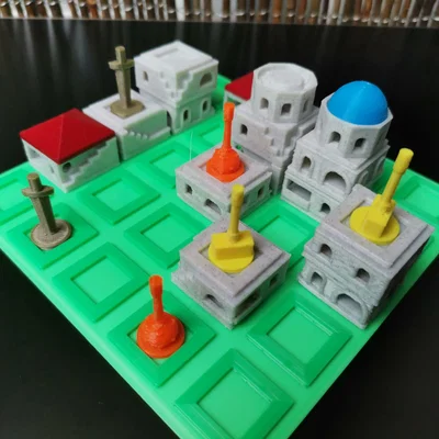 Pocket Santorini (kèm hộp)