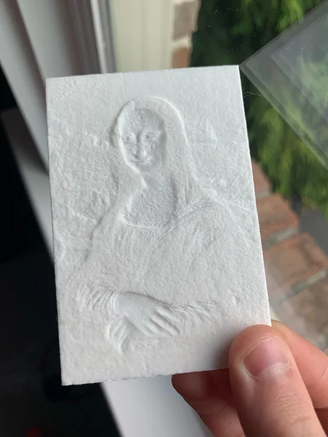 Lithophane “The Mona Lisa” của Leonardo da vinci - Image 2