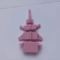 Axolotl Khớp Nối (Articulating Axolotl) – Print-in-Place chủ đề Minecraft - Thumbnail 4