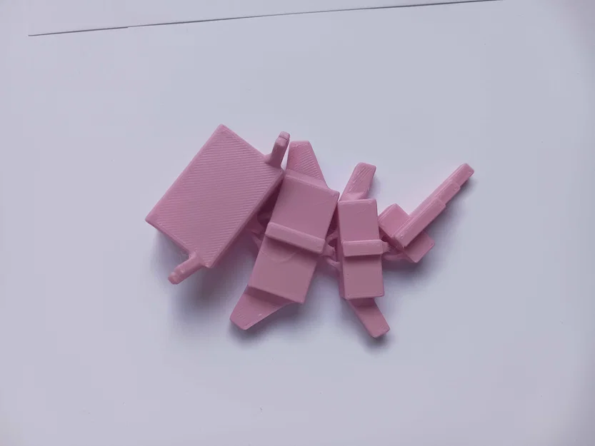 Axolotl Khớp Nối (Articulating Axolotl) – Print-in-Place chủ đề Minecraft - Image 6