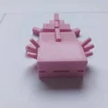 Axolotl Khớp Nối (Articulating Axolotl) – Print-in-Place chủ đề Minecraft - Thumbnail 7