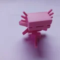 Axolotl Khớp Nối (Articulating Axolotl) – Print-in-Place chủ đề Minecraft - Thumbnail 8