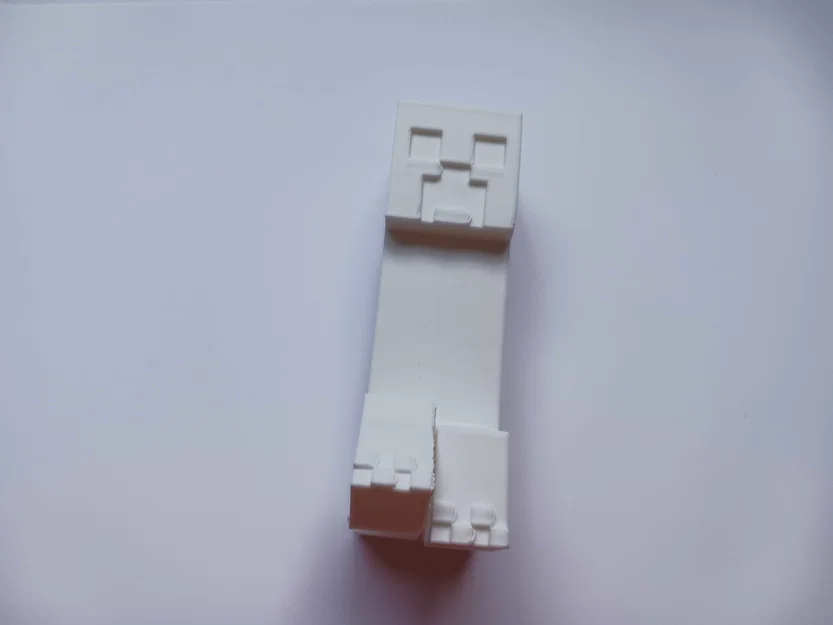 Creeper Minecraft có khớp chuyển động (Print-in-Place) - Image 3
