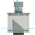 Bộ giảm ồn ống tràn hồ cá (Aquarium Overflow Silencer) – bản metric & inch - Thumbnail 2