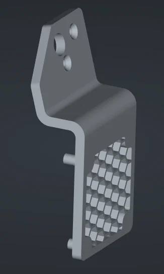 Fan Shroud độ cho Ender 3 V3 SE dùng với Revo Sprite Hotend - Image 1