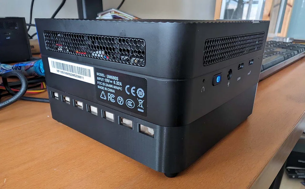 Vỏ quạt 120mm cho Minisforum UM690S - Image 2