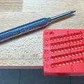 Thước gỗ/đồ cữ (Messlehre) để kẻ đường theo mép (Wood Ruler / Gauge) - Thumbnail 1