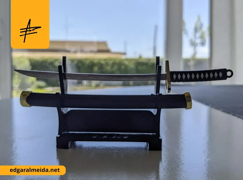 Stand cho móc khóa kiếm Katana - Image 1