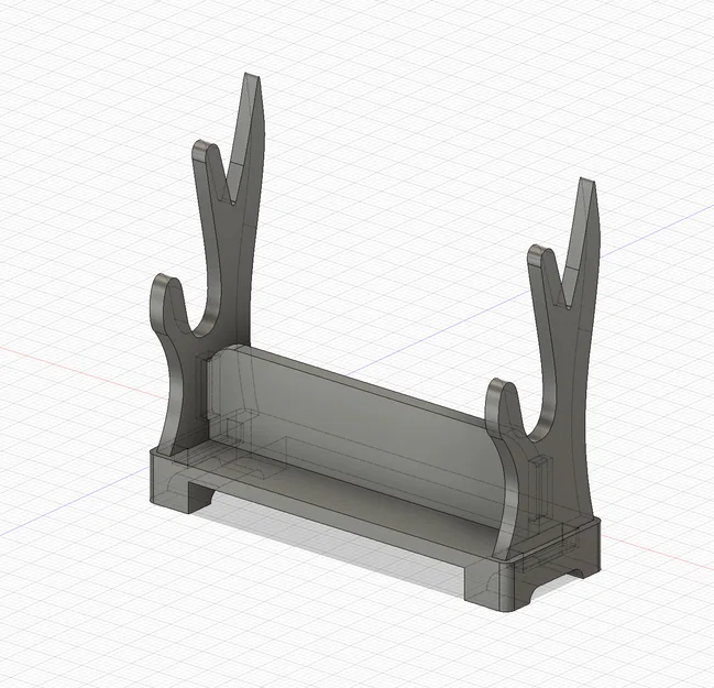 Stand cho móc khóa kiếm Katana - Image 2