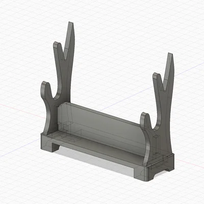 Stand cho móc khóa kiếm Katana