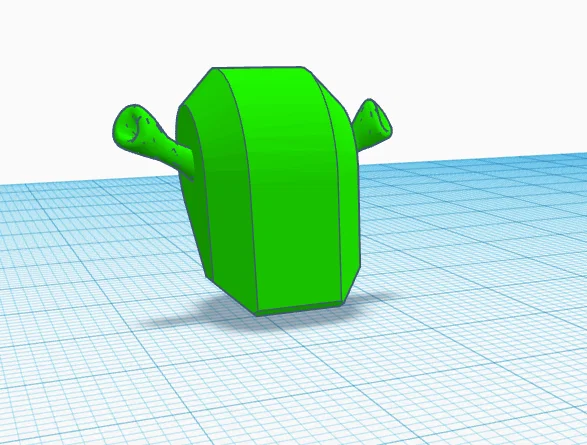 Mô hình đầu Shrek cho Dummy 13 - Phụ kiện in 3D độc đáo - Image 1