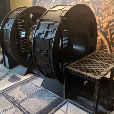 Bộ Địa Hình Spool Power Plant Terrain Set
