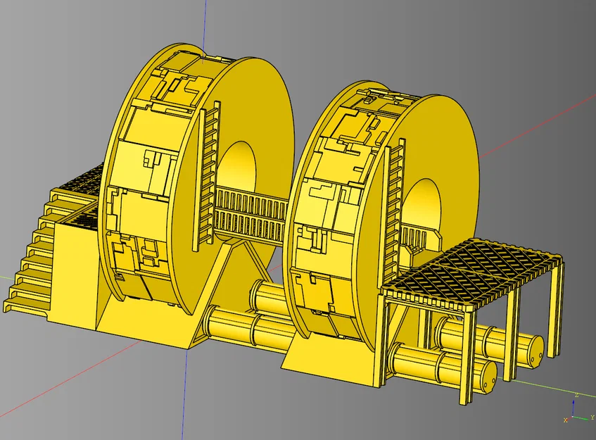 Bộ Địa Hình Spool Power Plant Terrain Set - Image 3