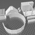 Bộ Địa Hình Spool Power Plant Terrain Set - Thumbnail 8