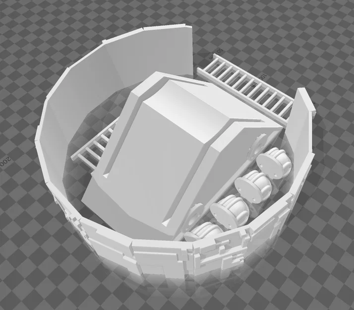 Bộ Địa Hình Spool Power Plant Terrain Set - Image 11