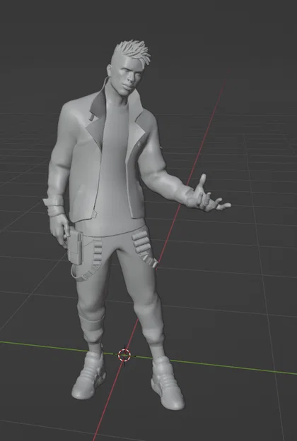 Mô hình 3D nhân vật Phoenix Valorant đẹp mắt cho game thủ - Image 3