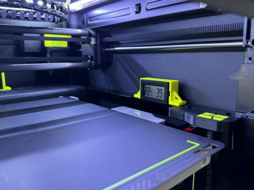 Ngàm gắn Hygrometer nam châm cho Bambu Lab P1P/P1S/X1C/X1E - Image 1