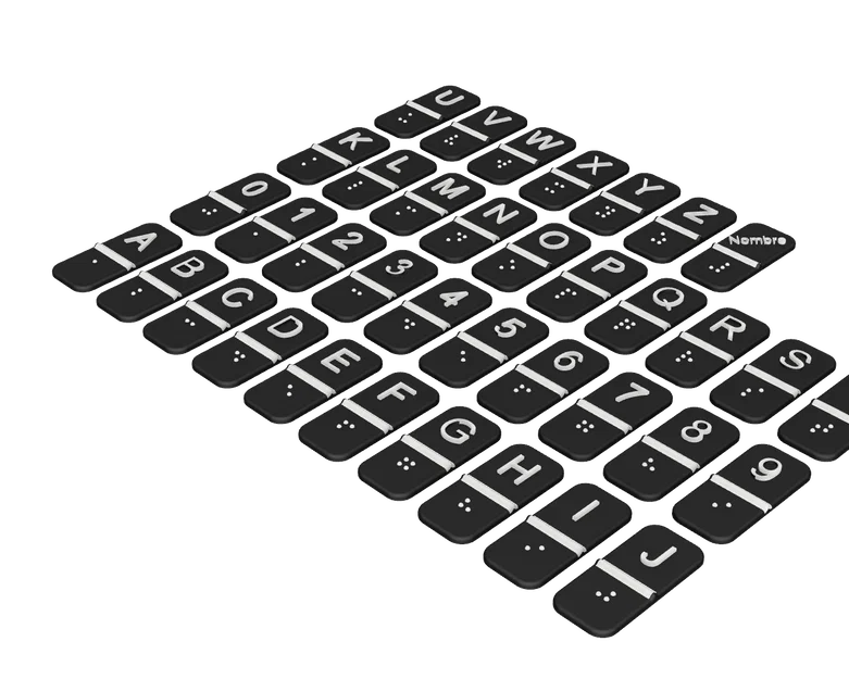 Lettres braille (Chữ cái Braille) - Image 1