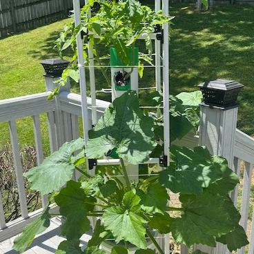 Tháp Aeroponic/Hydroponic Tùy Biến (Customizable Aeroponic/Hydroponic Tower)