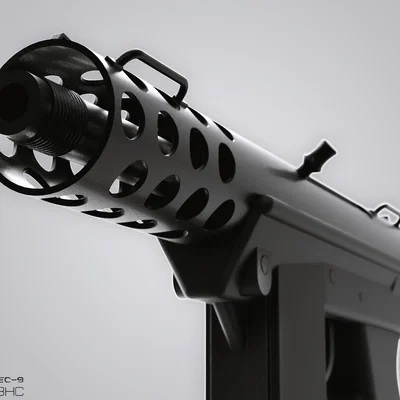 Props TEC-9 (không có bộ phận chuyển động)