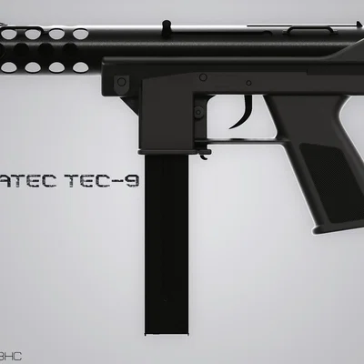 Props TEC-9 (không có bộ phận chuyển động)