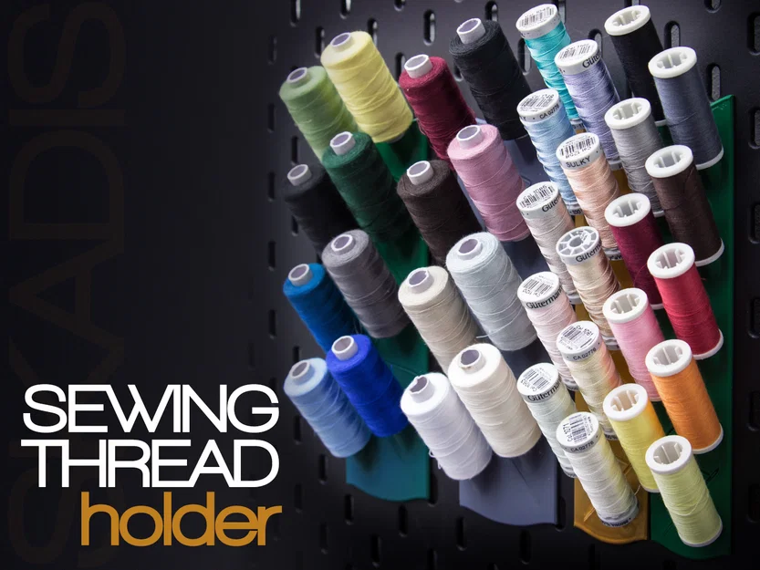 Giá treo chỉ may cho SKÅDIS (Sewing Thread holder skadis Nähgarn halter) - Image 1