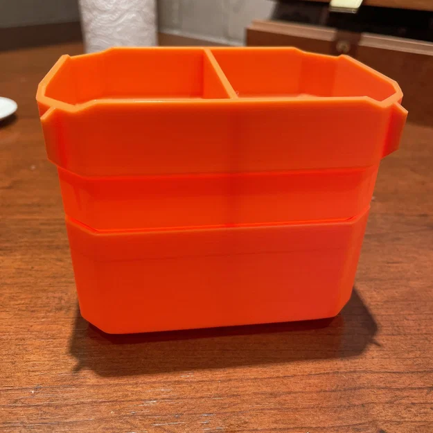 Cốc DeWalt T-STAK/Stanley FATMAX organiser: nested cups Top & Bottom - Image 1