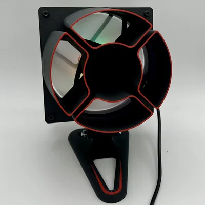 Tự thiết kế quạt để bàn 120mm phong cách Noctua chuyên nghiệp