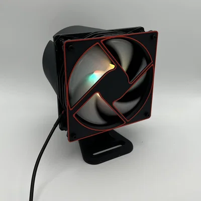 Tự thiết kế quạt để bàn 120mm phong cách Noctua chuyên nghiệp