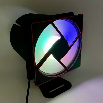 Tự thiết kế quạt để bàn 120mm phong cách Noctua chuyên nghiệp