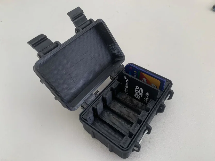 Khay đựng thẻ SD thông minh - Phụ kiện cho hộp Parametric Rugged Box - Image 1