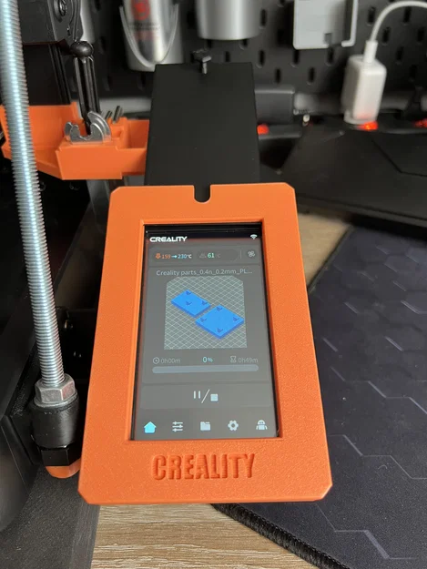 Nắp bảo vệ màn hình kèm tấm che cho máy in Creality Ender 3 V3 KE - Image 3
