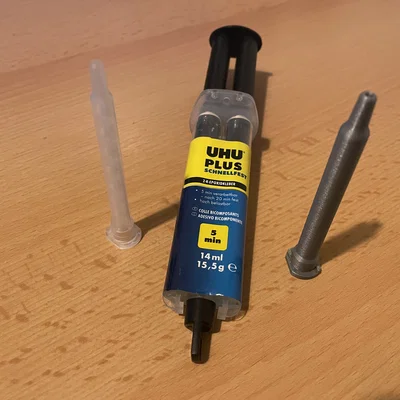 Đầu trộn (Mixing Nozzle) cho keo Epoxy 2K – UHU