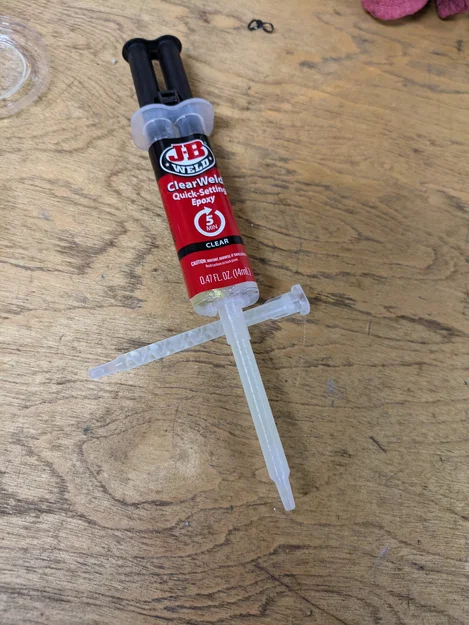 Đầu trộn (Mixing Nozzle) cho JB Weld Clearweld 14ml - Image 1