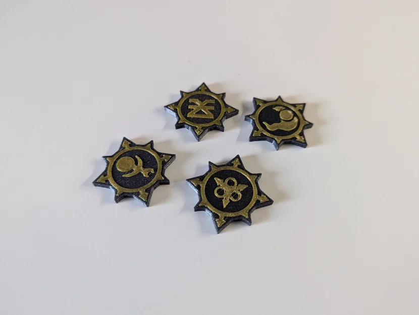 Token Chaos Gods (Chaos Gods Tokens) - Image 1