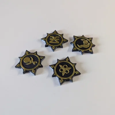 Token Chaos Gods (Chaos Gods Tokens)