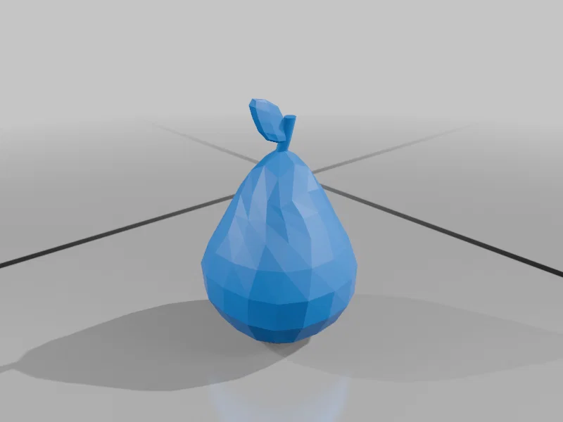 Mô hình trái lê realistic (Realistic pear fruit model) - Image 3