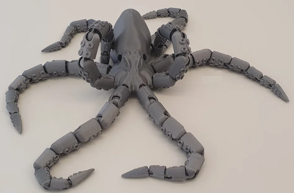 Inky the Playful Octopus – Bạch Tuộc Tinh Nghịch Dễ In 3D - Image 1