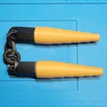 Mô hình côn nhị khúc thu gọn (Collapsible Nunchucks) in 3D độc đáo - Thumbnail 4