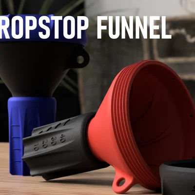 Phễu Dropstop kèm nắp đậy (Dropstop Funnel with lids)