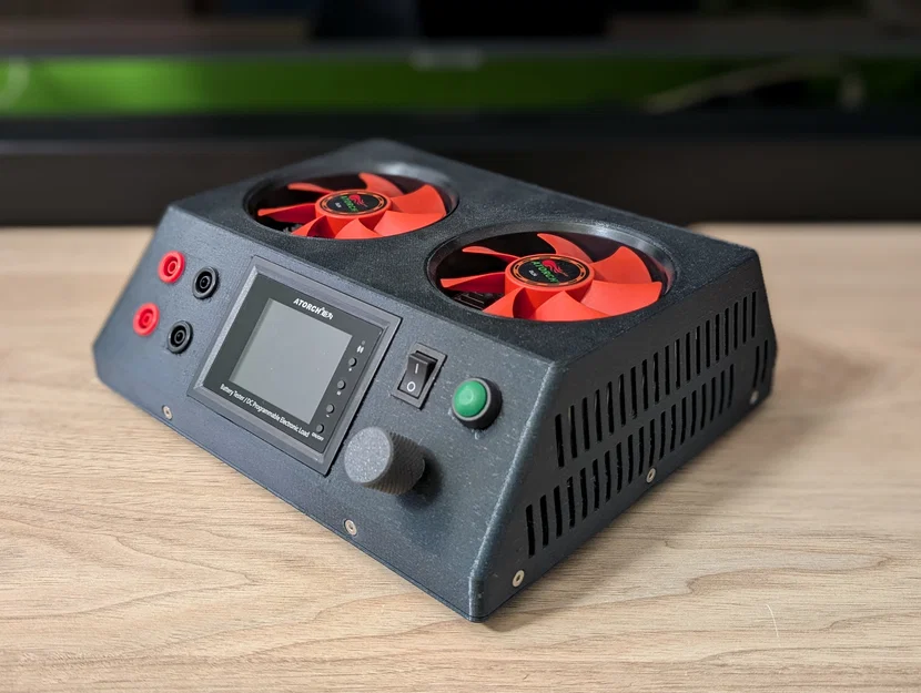 Case in 3D cho thiết bị kiểm tra tải giả Atorch DL24M (Dual Fan) - Image 1