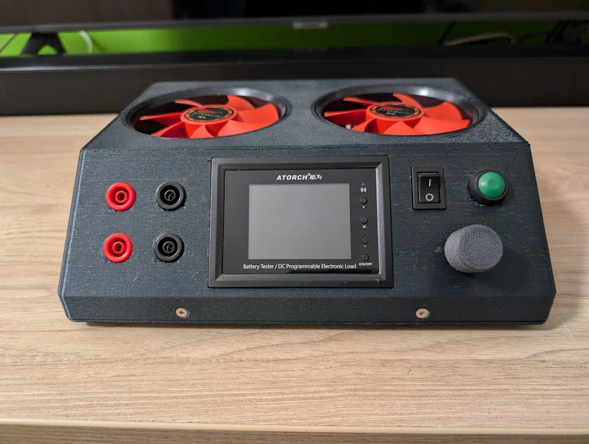 Case in 3D cho thiết bị kiểm tra tải giả Atorch DL24M (Dual Fan) - Image 2