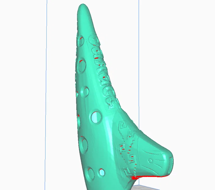 Đàn Ocarina Soprano phong cách Mitla-Oaxaca in 3D - Image 3