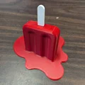Mô hình kem tan chảy (Melted Popsicle) trang trí bàn làm việc cực chất - Thumbnail 1