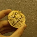 Mẫu ghim cài áo Viking (Viking Brooch) tinh xảo cho trang phục cổ trang - Thumbnail 1
