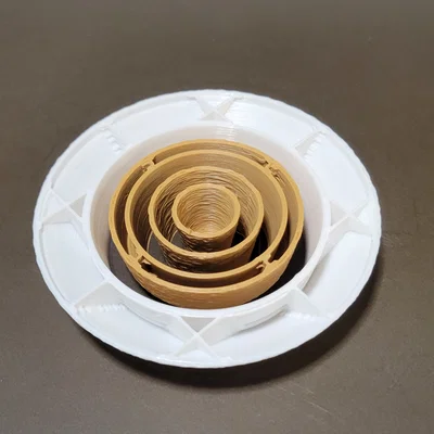 Mô hình ốc quế kem xếp gọn in 3D (Collapsible Ice Cream Cone)