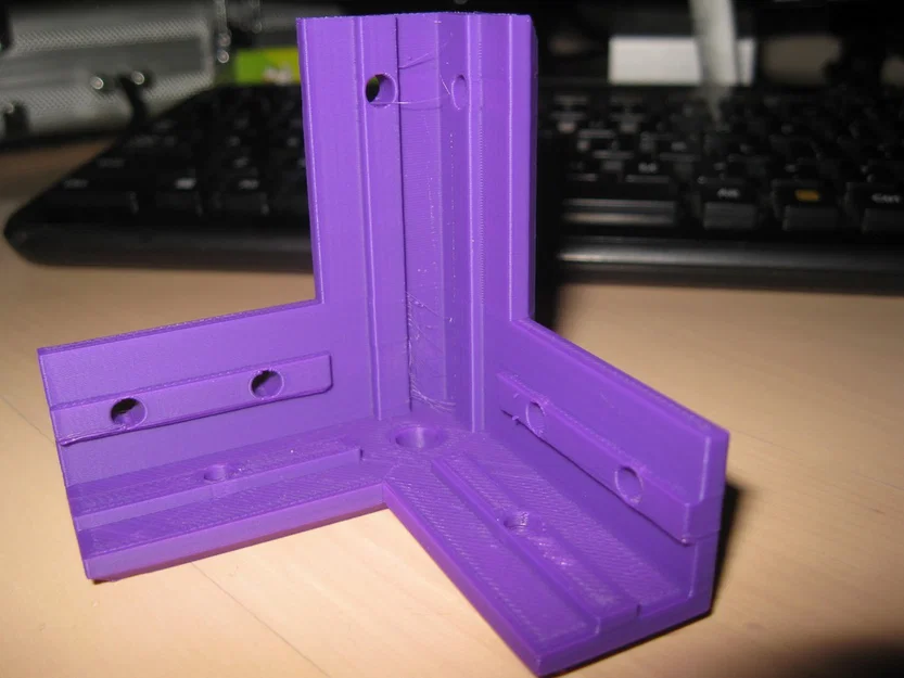 Góc Khung Nhôm Định Hình 2020 (2020 Aluminum Extrusion Frame Corner) - Image 2